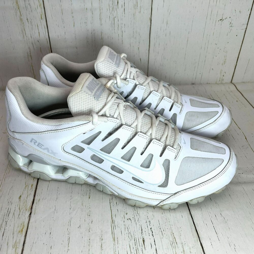 Nike Reax 8 TR White Pure Platinum Men’s Shoes 621716-102 Men’s Size 14